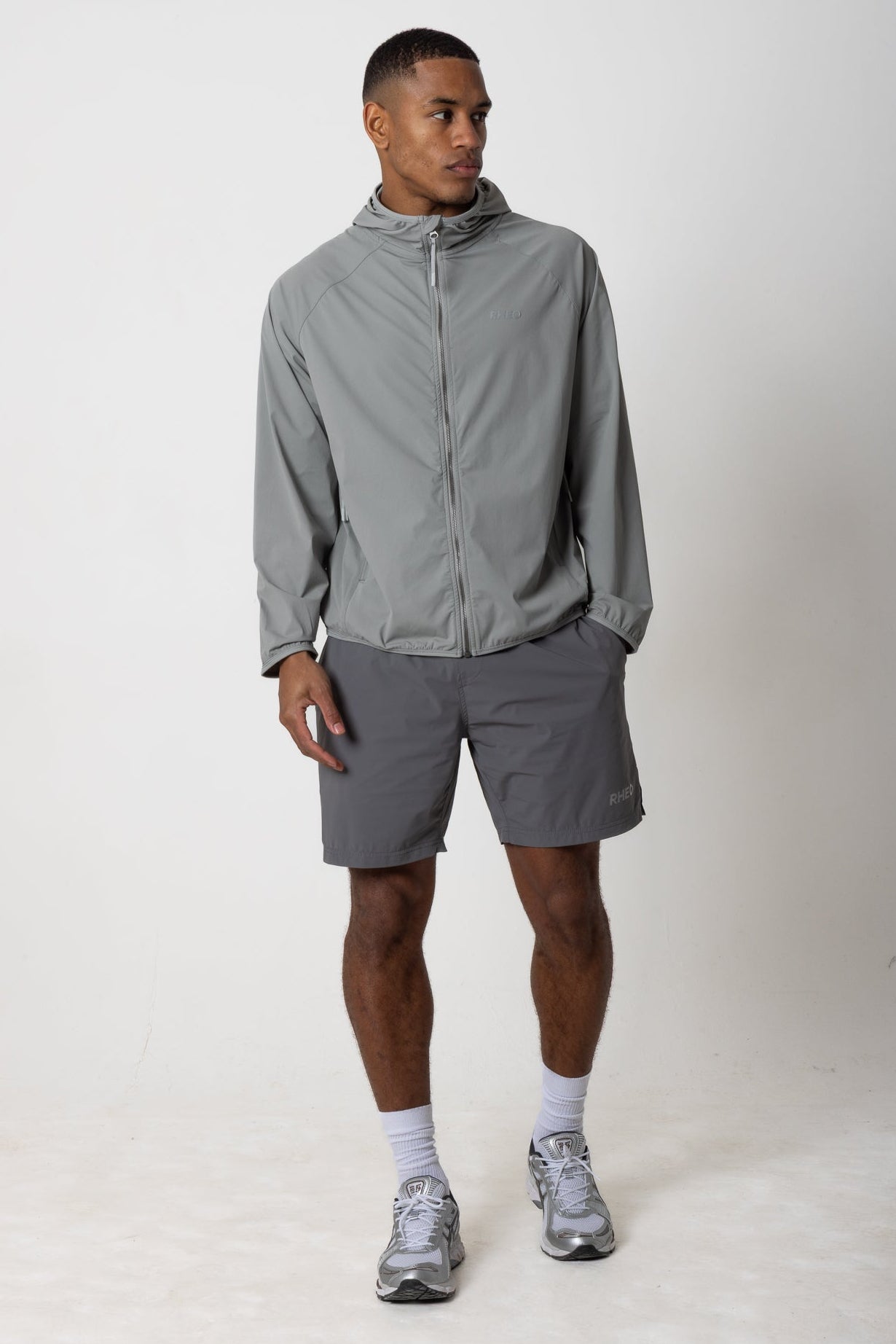 PebbleShell™ Windbreaker - Grey