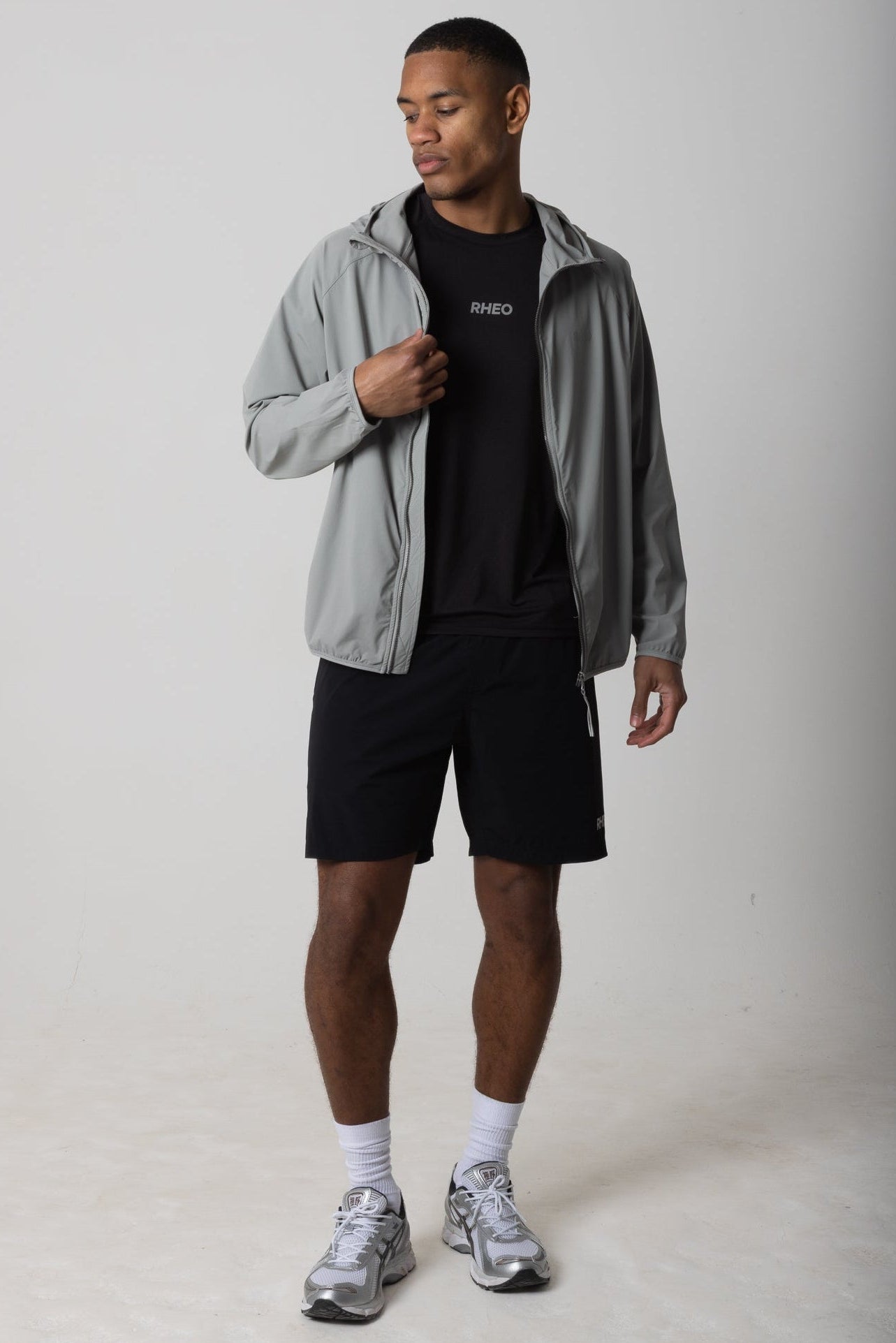 PebbleShell™ Windbreaker - Grey