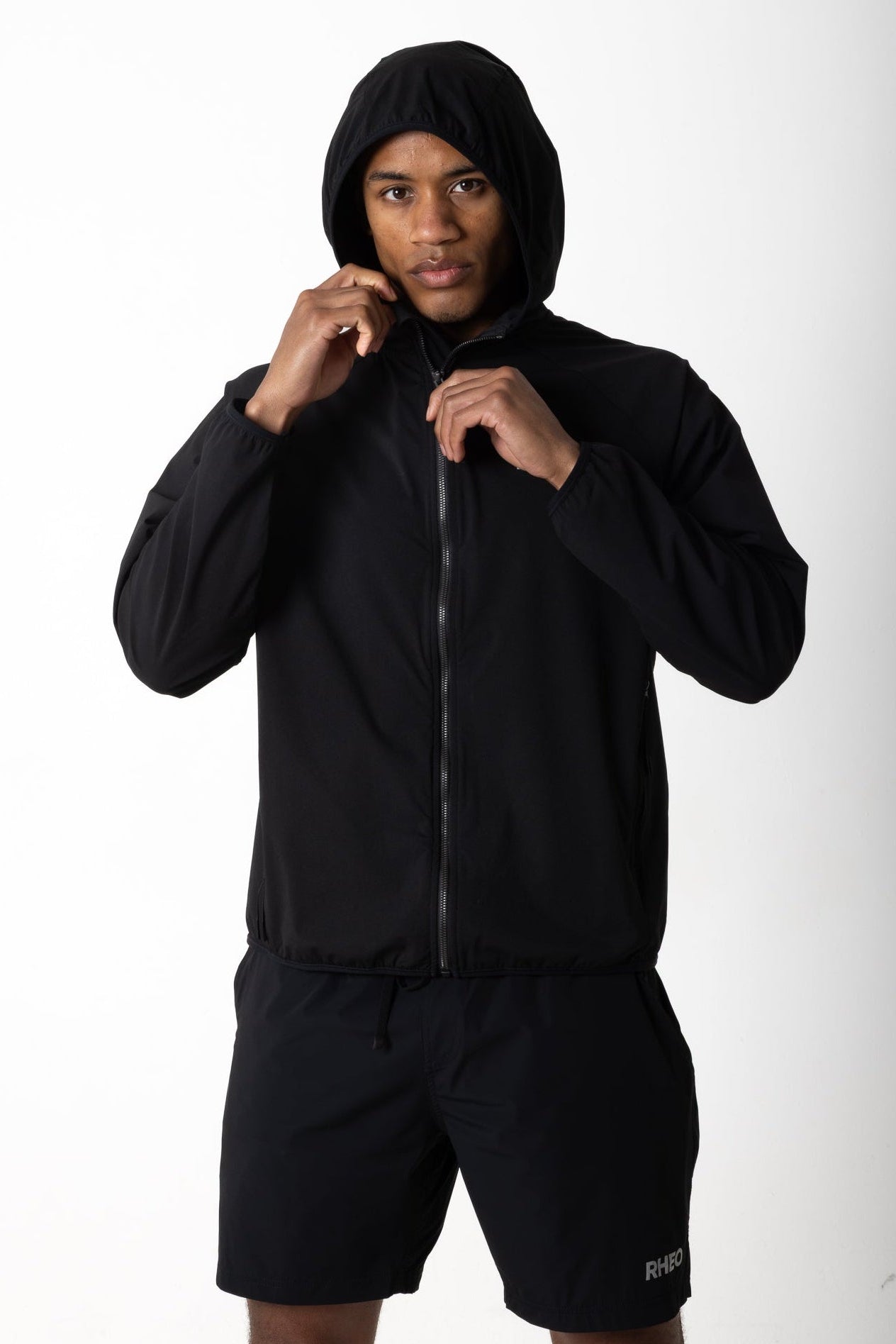 PebbleShell™ Windbreaker - Black