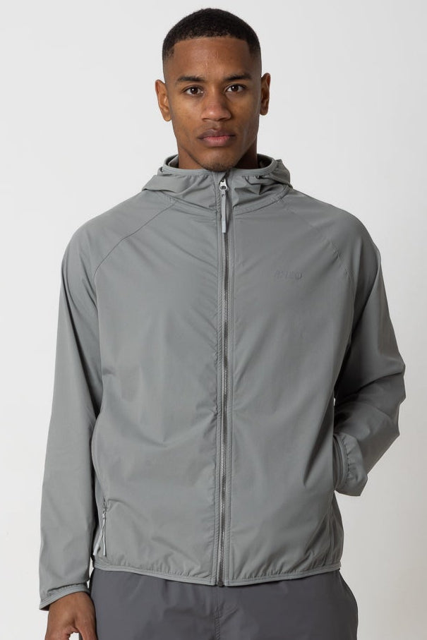 PebbleShell™ Windbreaker - Grey