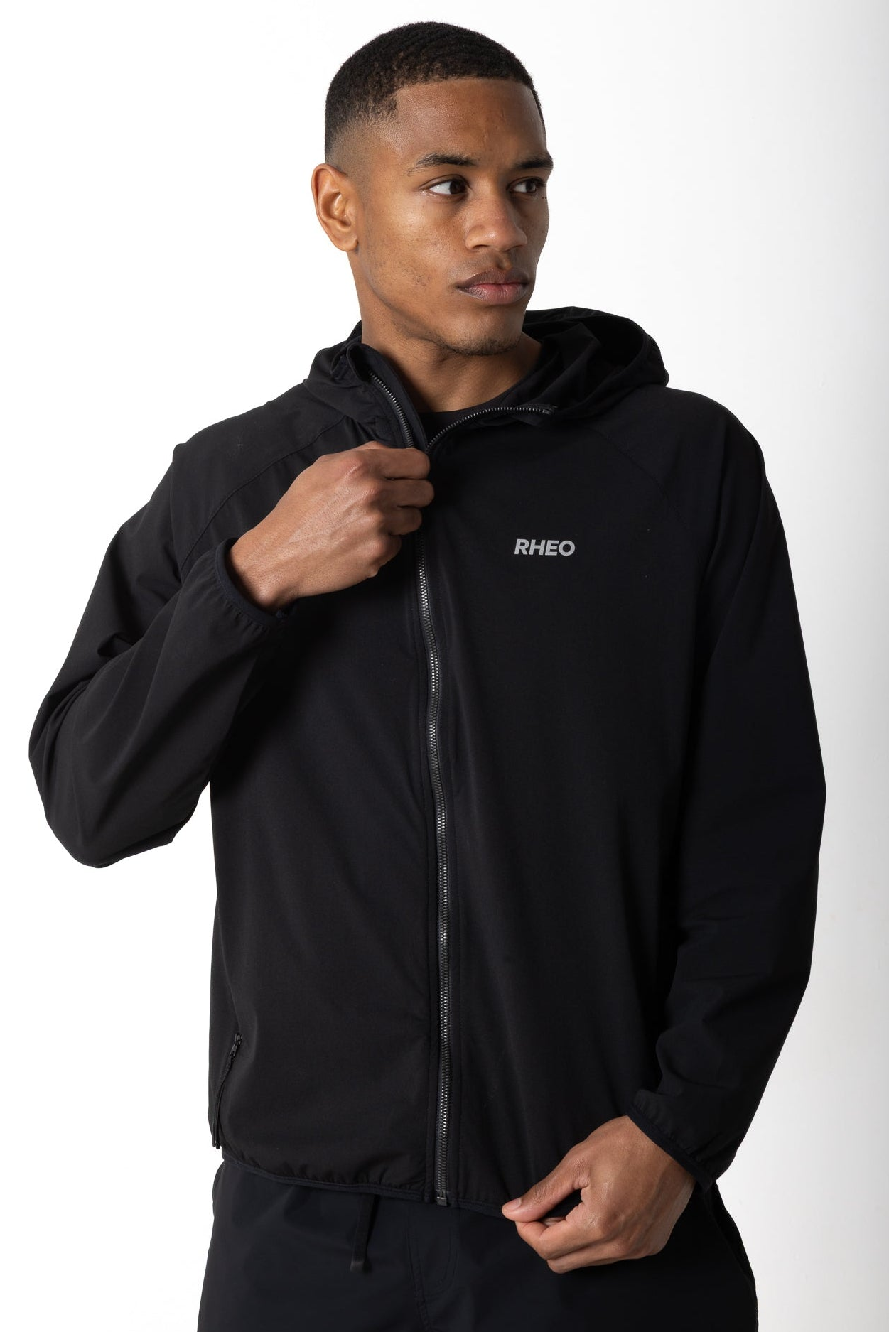 PebbleShell™ Windbreaker - Black