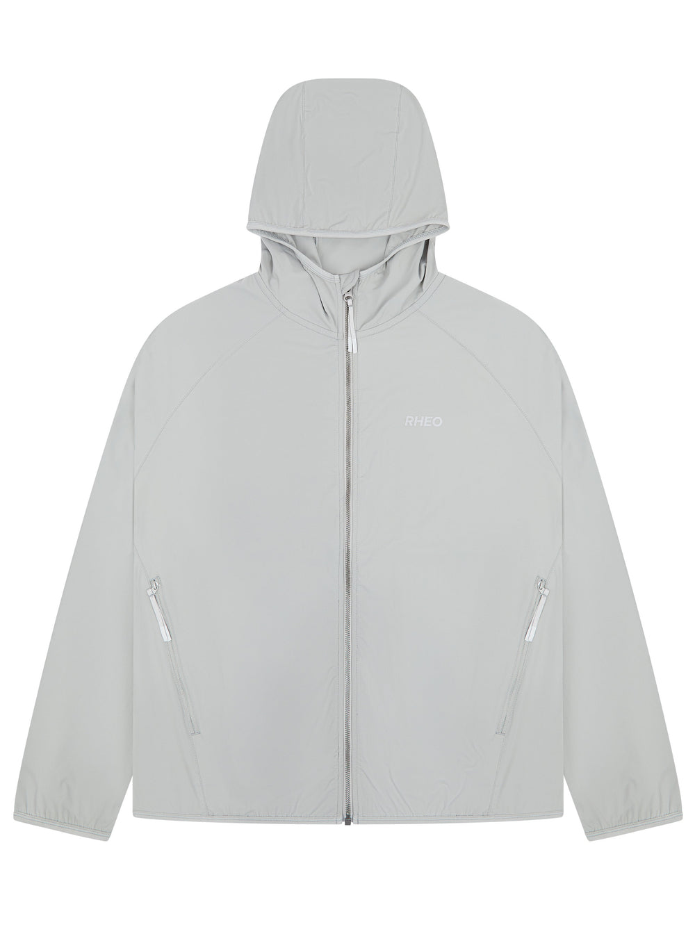 PebbleShell™ Windbreaker, Grey, front